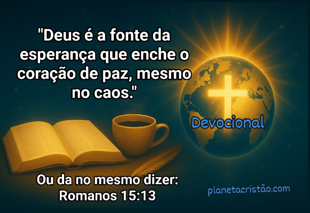 Esperança no caos.