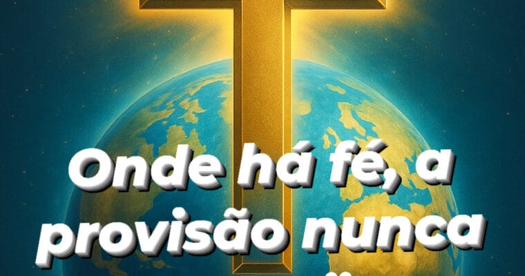 Aonde tem fé, não tem a dúvida
