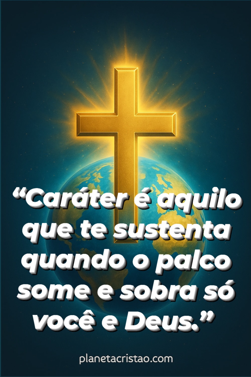Caráter é…..