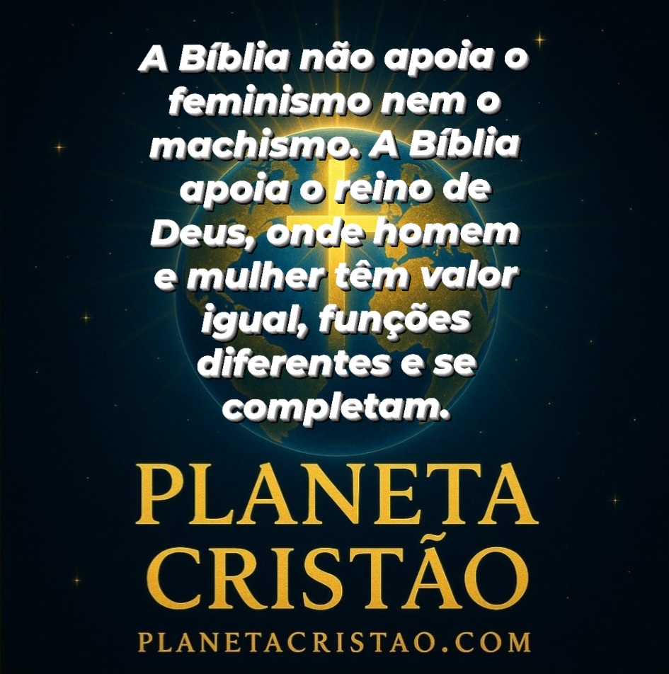 A verdadeira libertação da mulher não vem do feminismo, vem de Cristo.