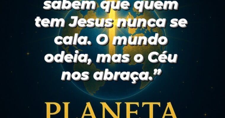 Eles tentam calar a nossa fé !!!