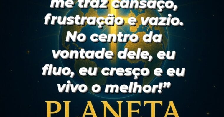 Eu quero sempre está, no propósito de Deus.