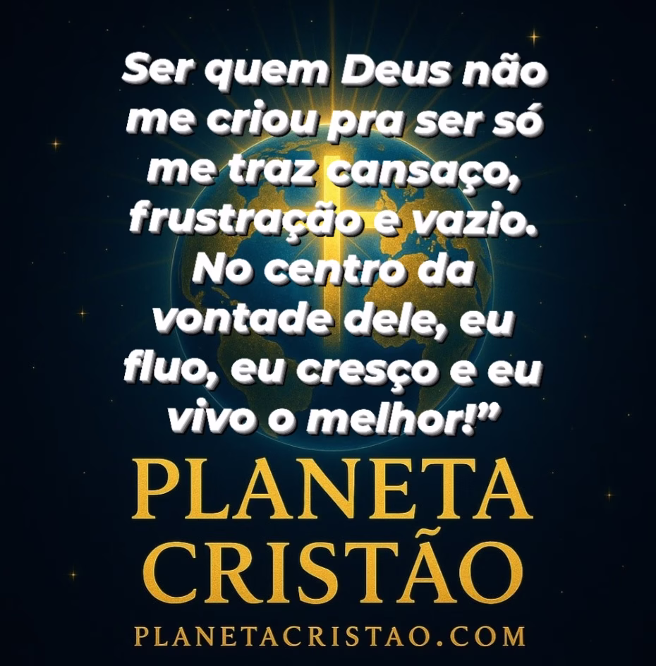 Eu quero sempre está, no propósito de Deus.