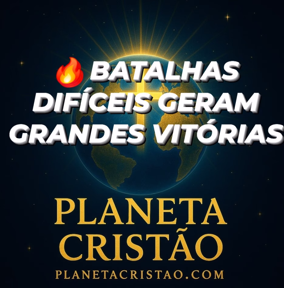 Batalhas difíceis não são castigo, são cenários montados por Deus pra te exaltar.