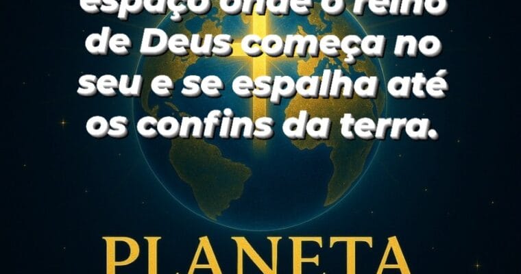 Planeta  Cristão, sendo o Ide que Jesus mandou.