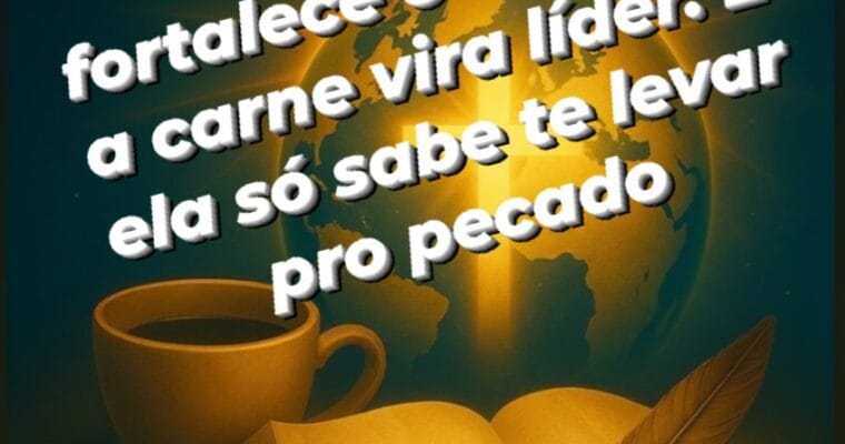 Devocional Diário do Planeta Cristão, a carne fica forte por isso eu peço.