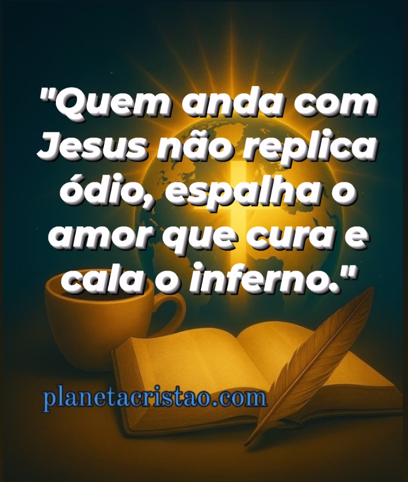 Palavra de Deus pra hoje do planeta Cristão.