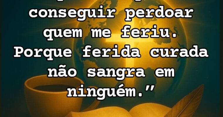 Tema do meu devocional diário:“Como Jesus faria?”Subtítulo: Perdoar a si mesma para ter força de perdoar os outros.