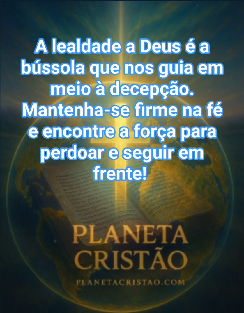 Espero que este devocional seja uma fonte de inspiração e força para você e para aqueles que o ouvirem. Nós do planeta cristão esperamos que você realmente que foi traído por alguém que você achava que era leal entenda que a única lealdade verdadeira você só vai encontrar em Cristo Jesus.