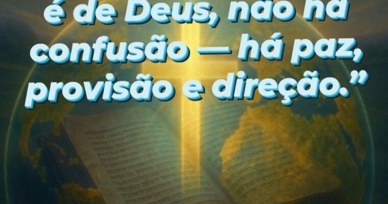 E eu declaro que, assim como Deus tem cuidado do seu povo, Ele também levantará  a cidade de Fernandópolis para discernir o cuidado verdadeiro e rejeitar os falsos.