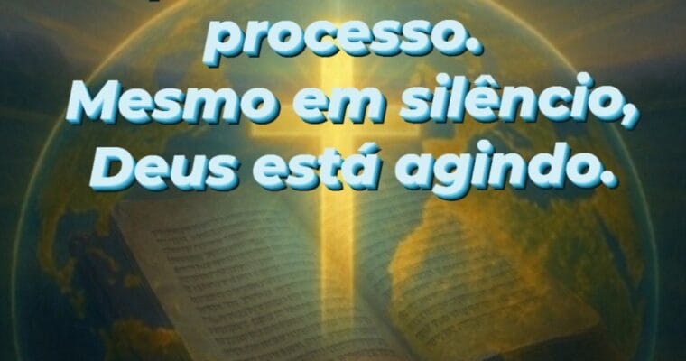 <br> O silêncio de Deus não é ausência. É estratégia.E quem crê, permanece. Onde há fé, o milagre não é promessa — é processo. Mesmo em silêncio, Deus está agDevocional Diário – planetacristao.com