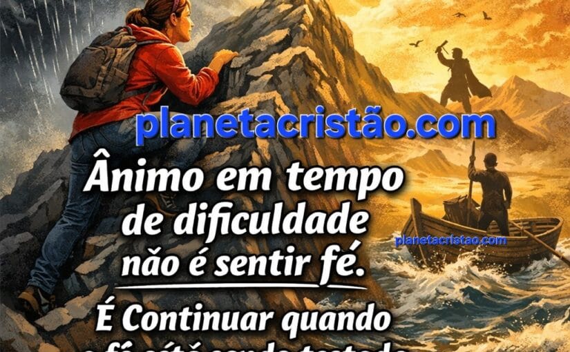 Quem supera a fé não é quem sente mais.É quem permanece.