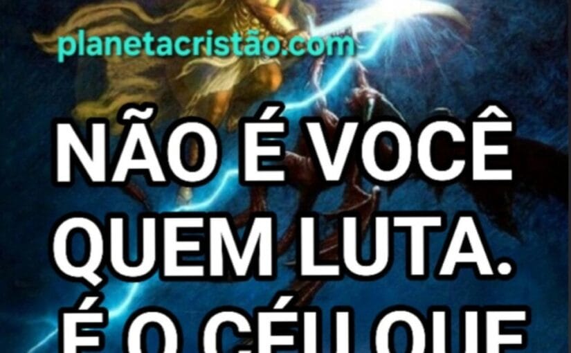 “A batalha que você não consegue vencer de dia, Deus resolve em uma noite!”