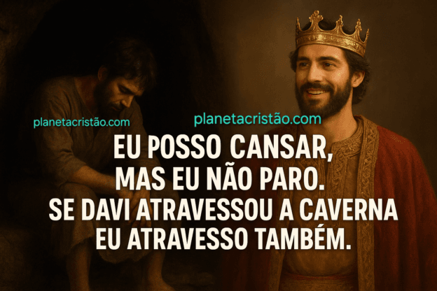 Eu posso me sentir fraca, mas eu sigo.Porque quem me chamou sabe exatamente quem eu sou.