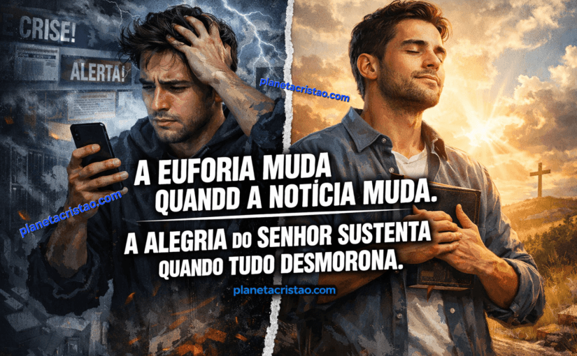 “A alegria do Senhor não me faz rir sempre, mas me faz permanecer todos os dias.”