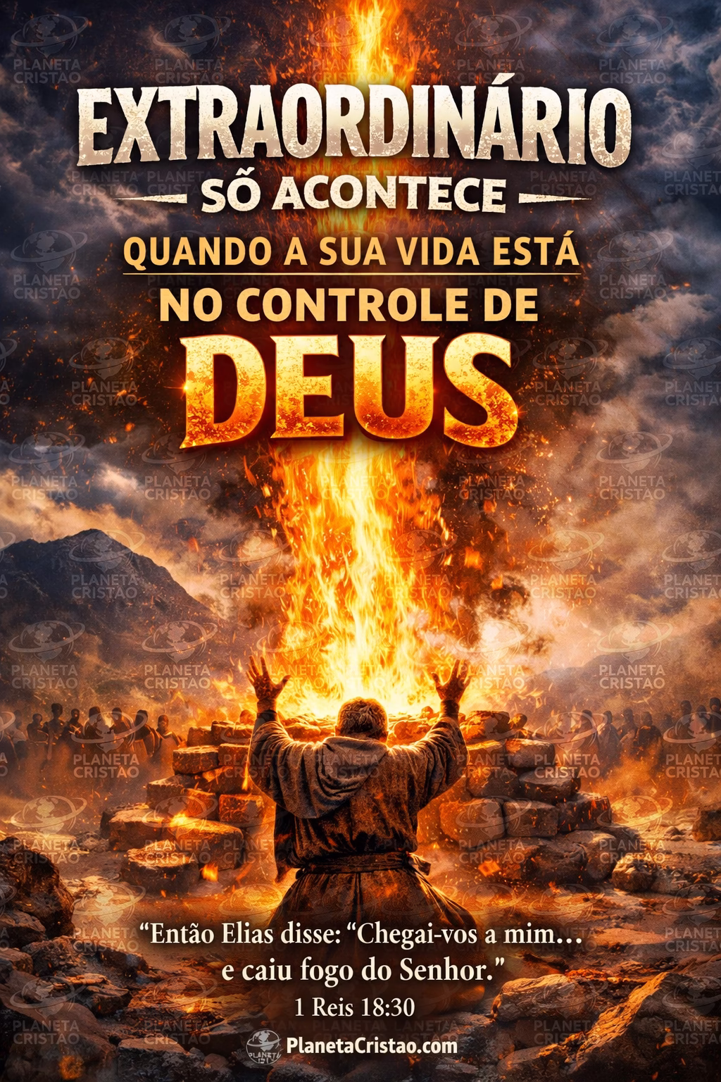 O Planeta Cristão pede para Deus todos os dias nos encher com sua presença. Derrama fogo do seu e muda nossa visão.