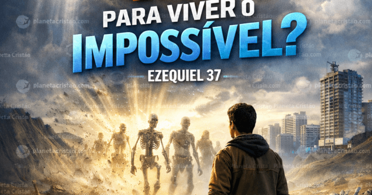 O Planeta Cristão sabe que sua visão precisa estar, wm Deus. A fé anda junto com a visão em Deus.